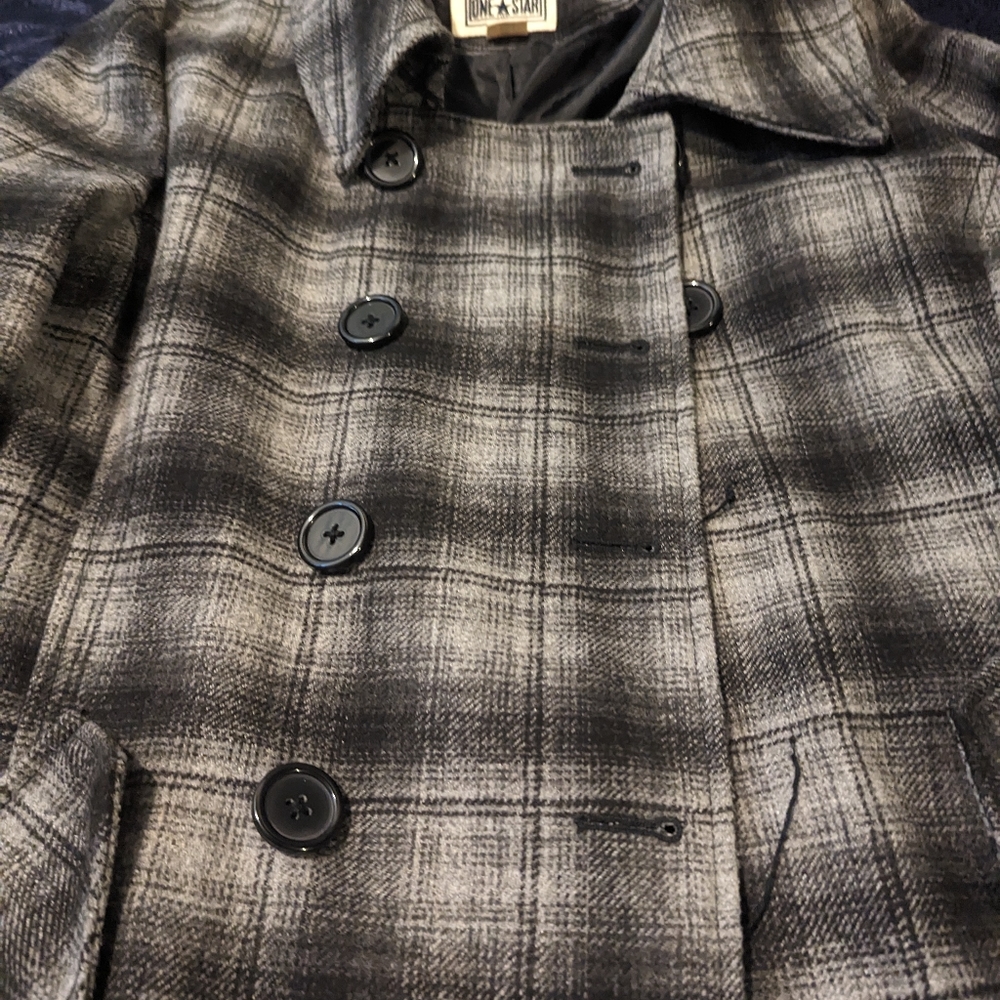 Converse Plaid Jacket Size M - Picture 6 of 9